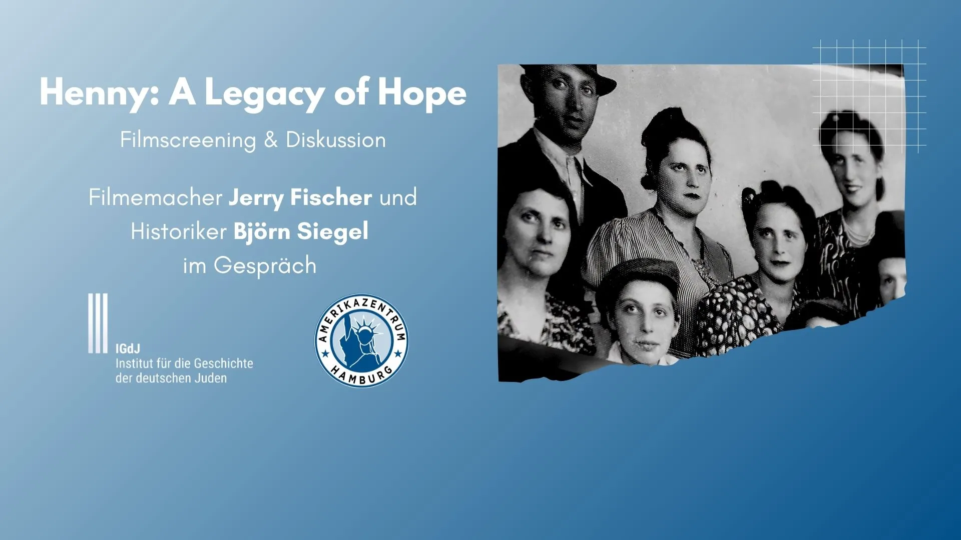 Filmvorführung Henny: A Legacy of Hope im Amerikazentrum Hamburg
