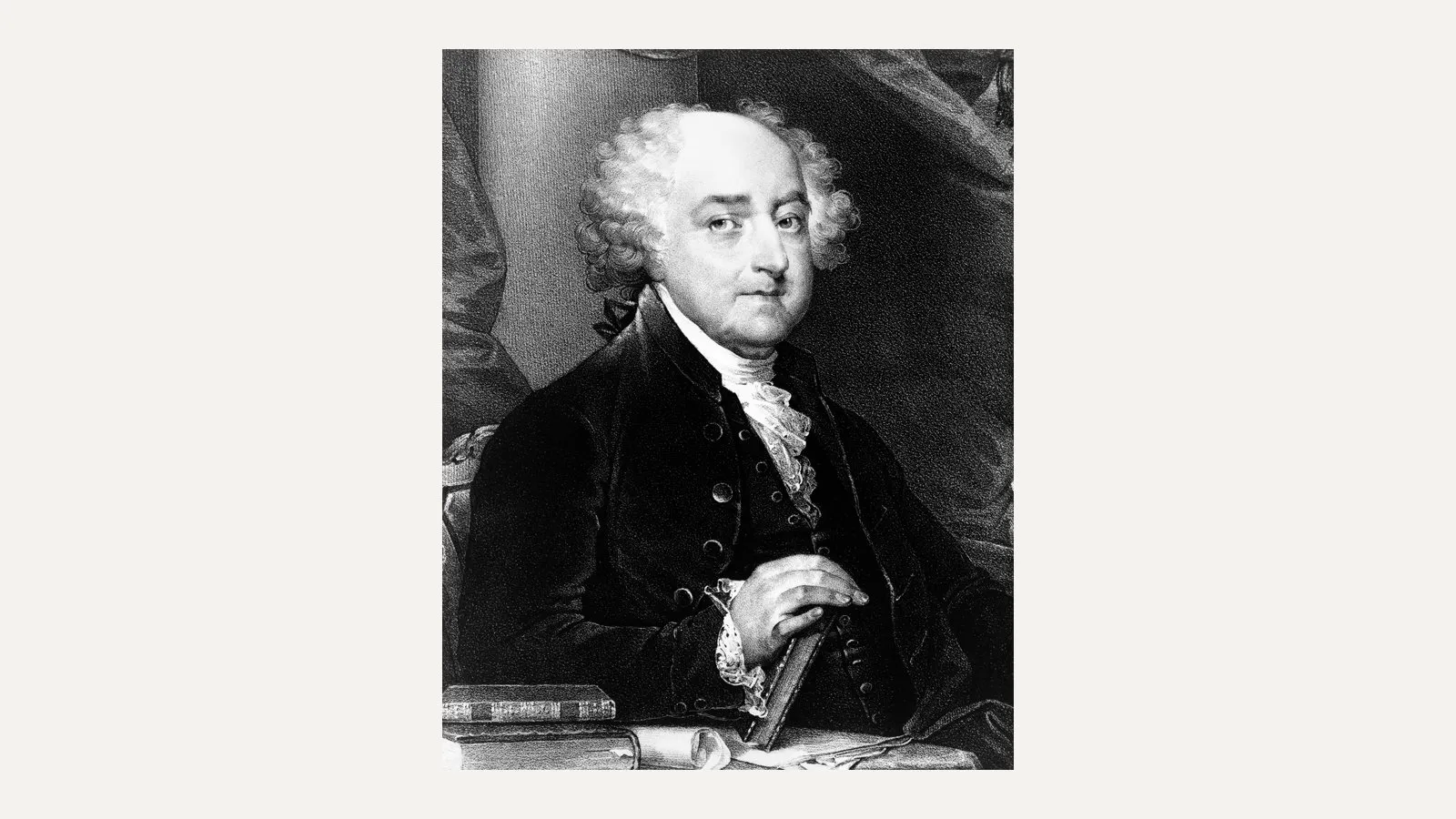 Porträt von John Adams, 2. Präsident der USA (1797-1801)