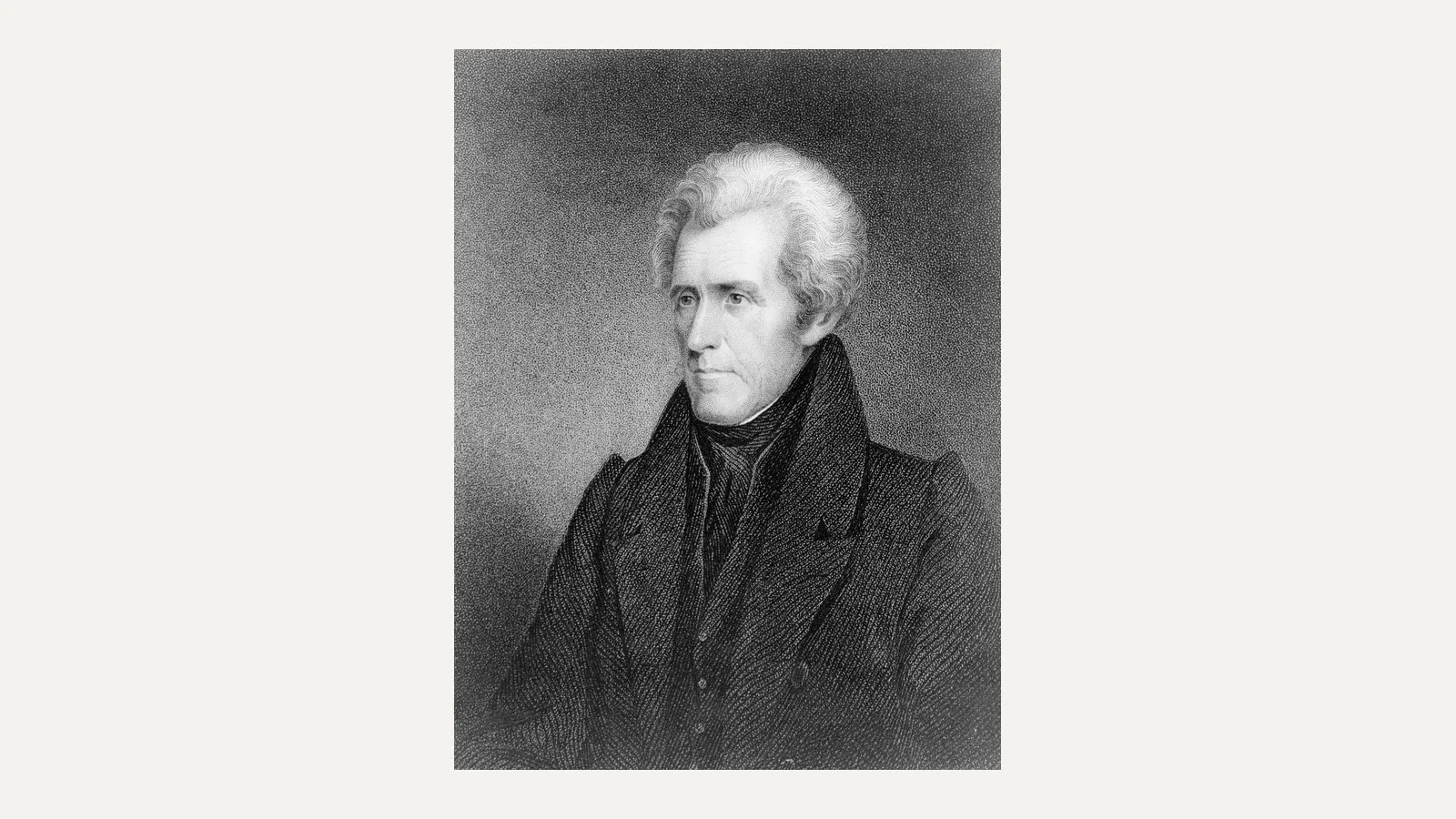 Porträt von Andrew Jackson, 7. Präsident der USA (1829-1837)