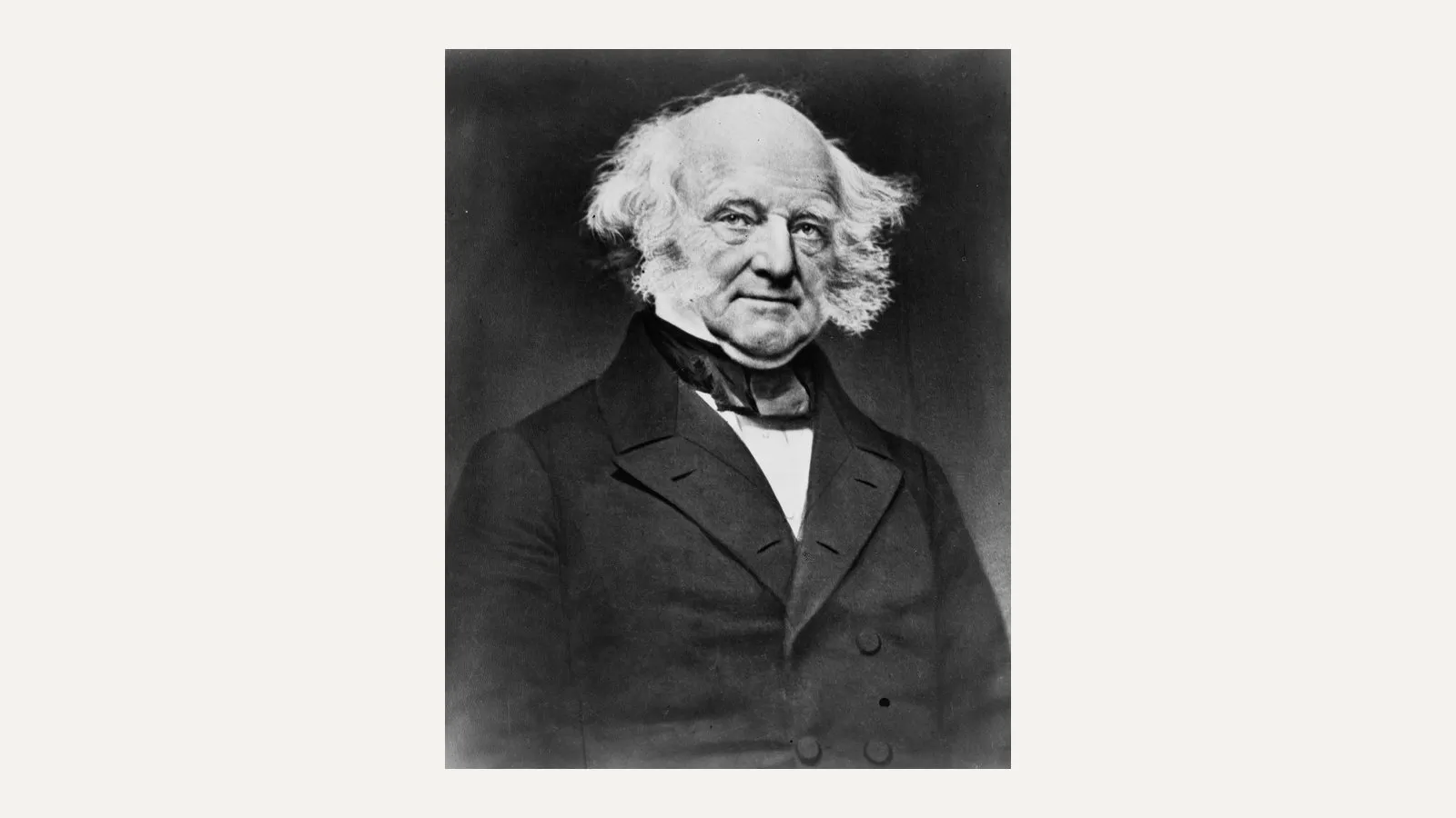 Porträt von Martin Van Buren, 8. Präsident der USA (1837-1841)