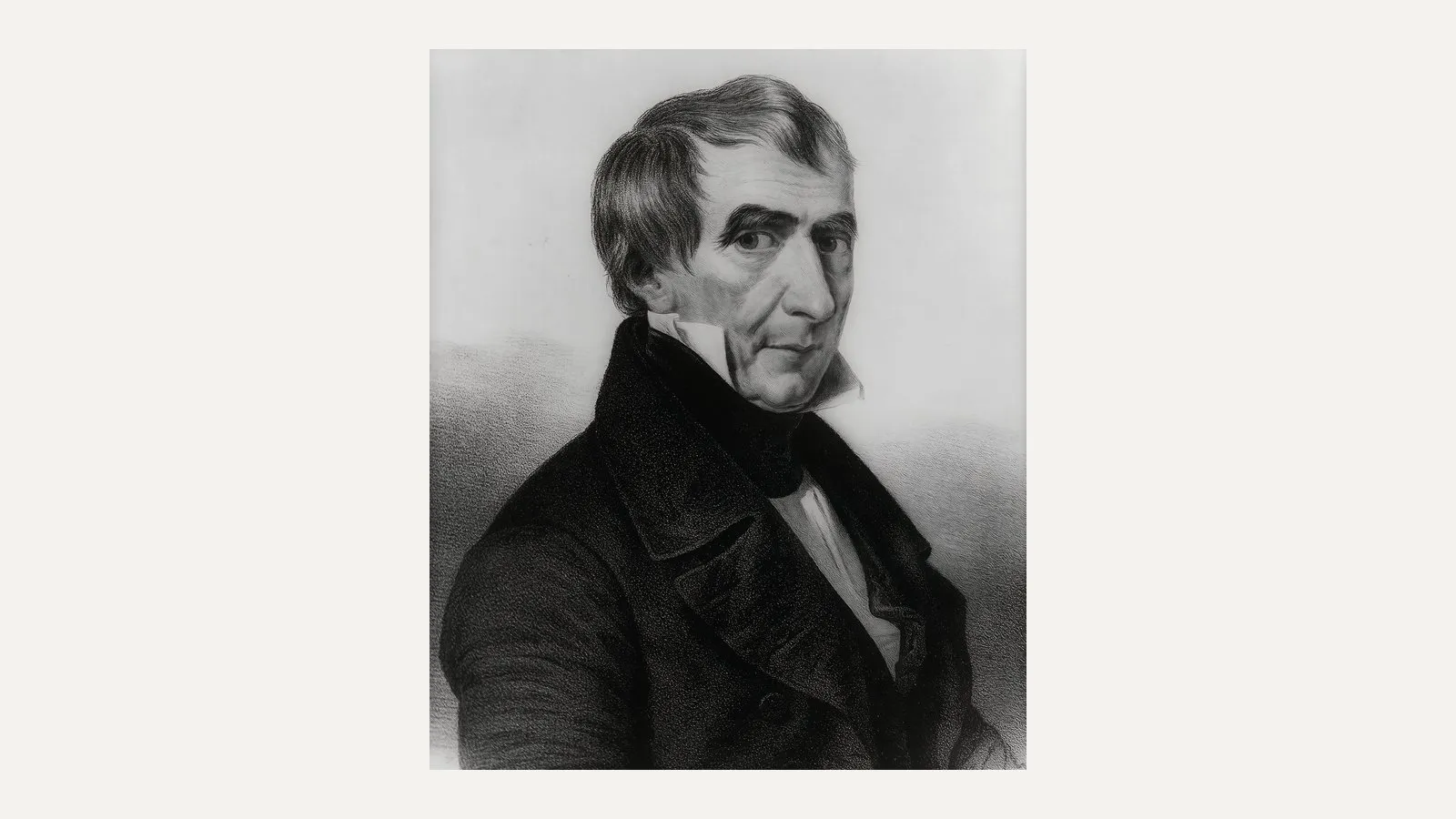 Porträt von William Henry Harrison, 9. Präsident der USA (1841-1841)