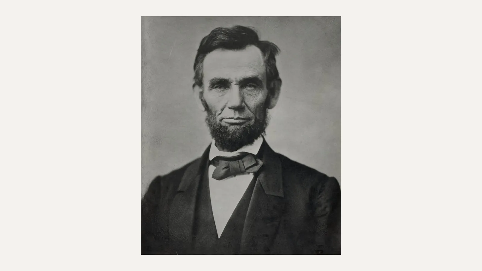 Porträt von Abraham Lincoln, 16. Präsident der USA (1861-1865)