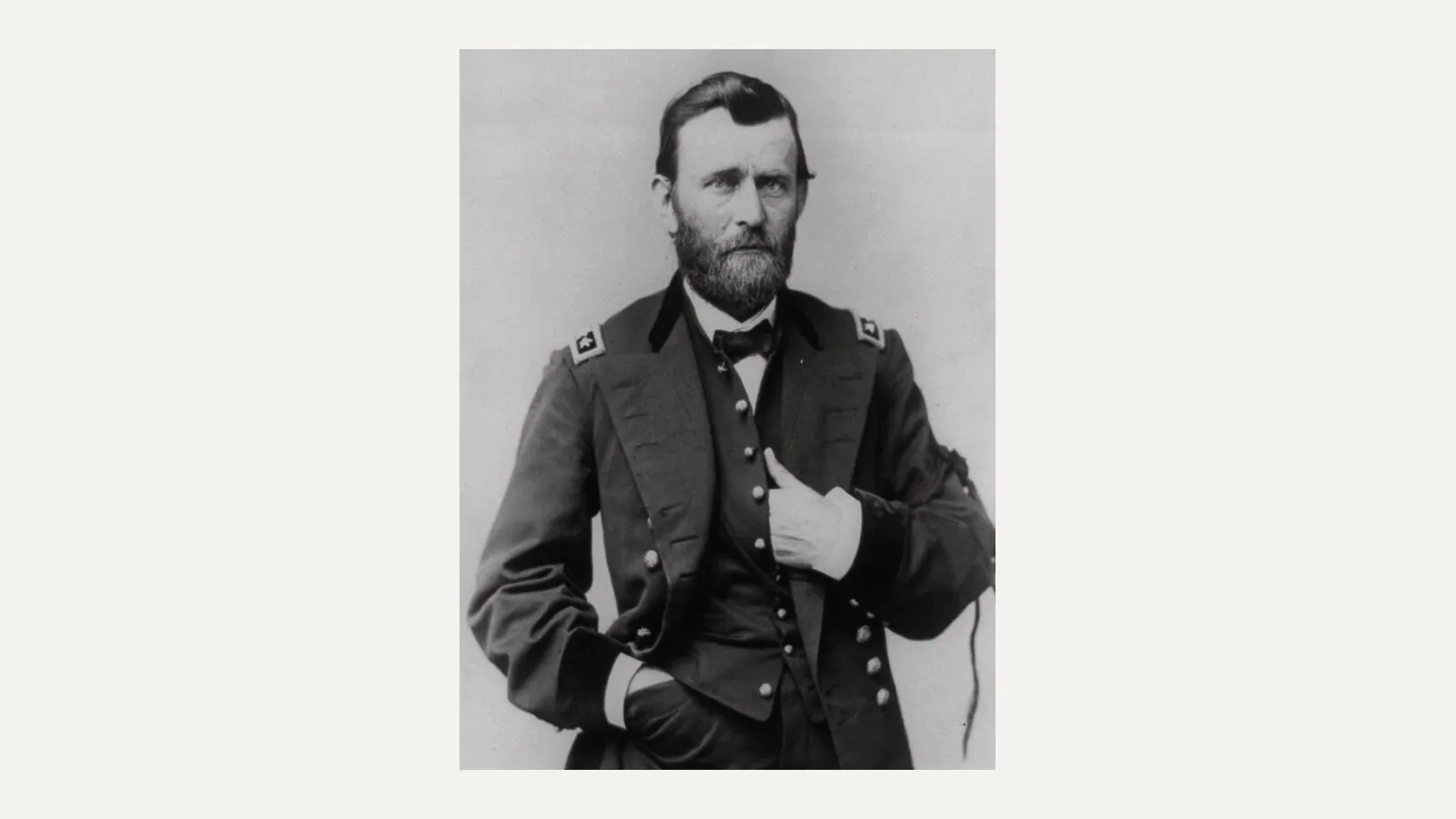 Porträt von Ulysses S. Grant, 18. Präsident der USA (1869-1877)