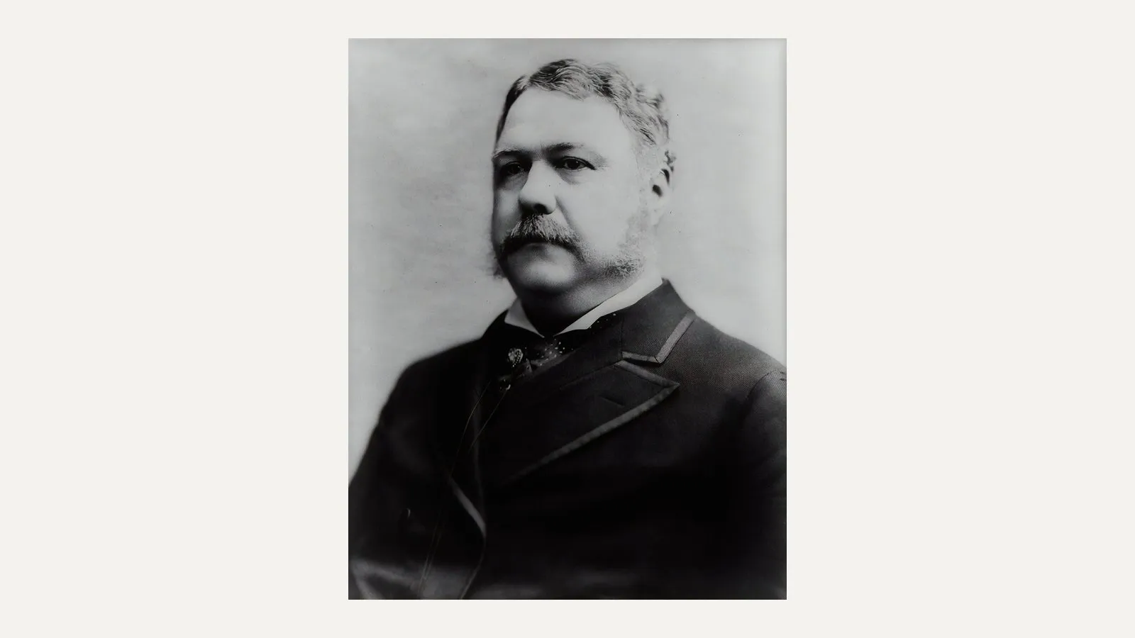 Porträt von Chester A. Arthur, 21. Präsident der USA (1881-1885)