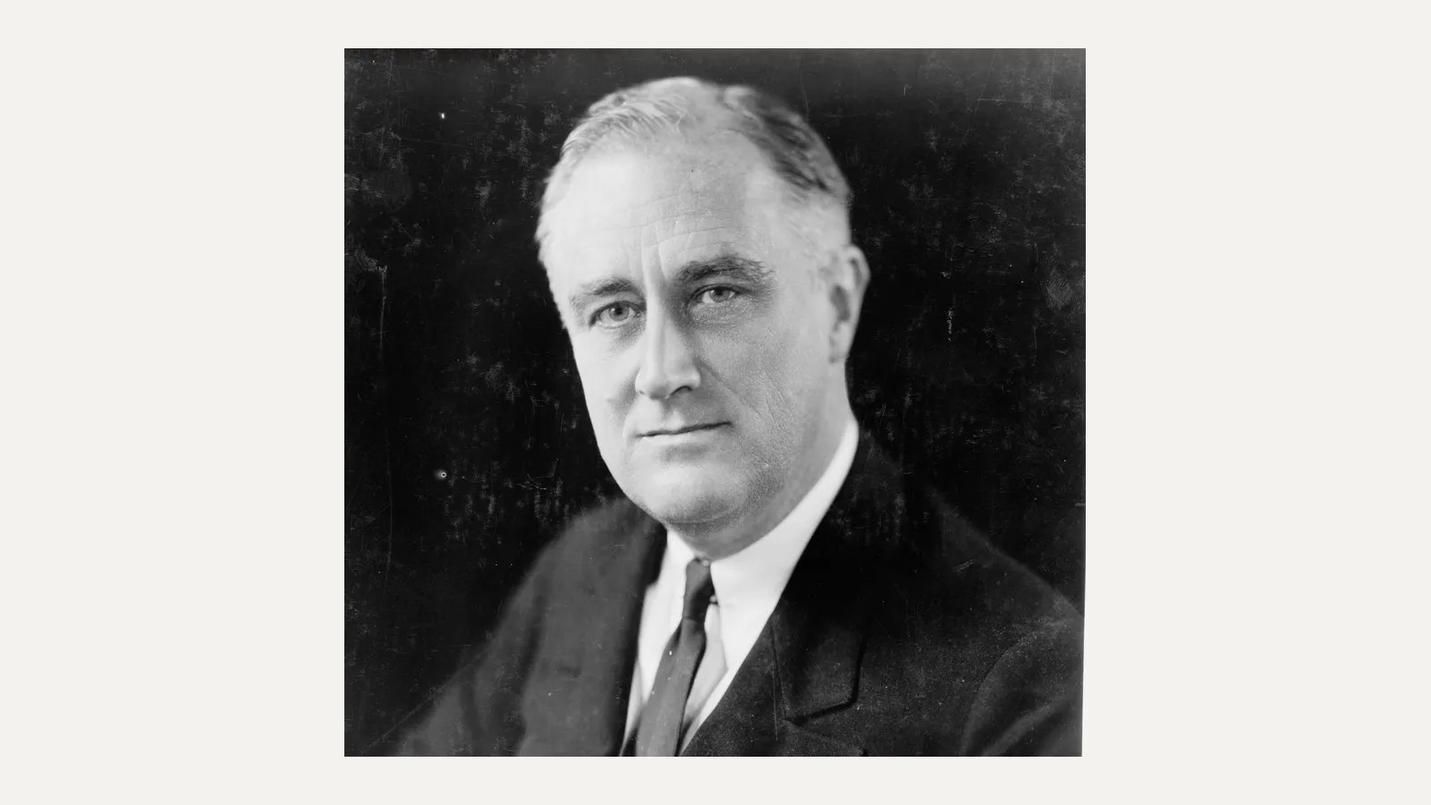 Porträt von Franklin D. Roosevelt, 32. Präsident der USA (1933-1945)