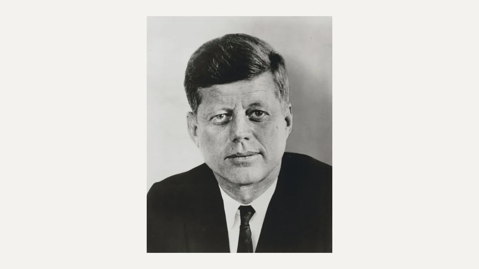 Porträt von John F. Kennedy, 35. Präsident der USA (1961-1963)