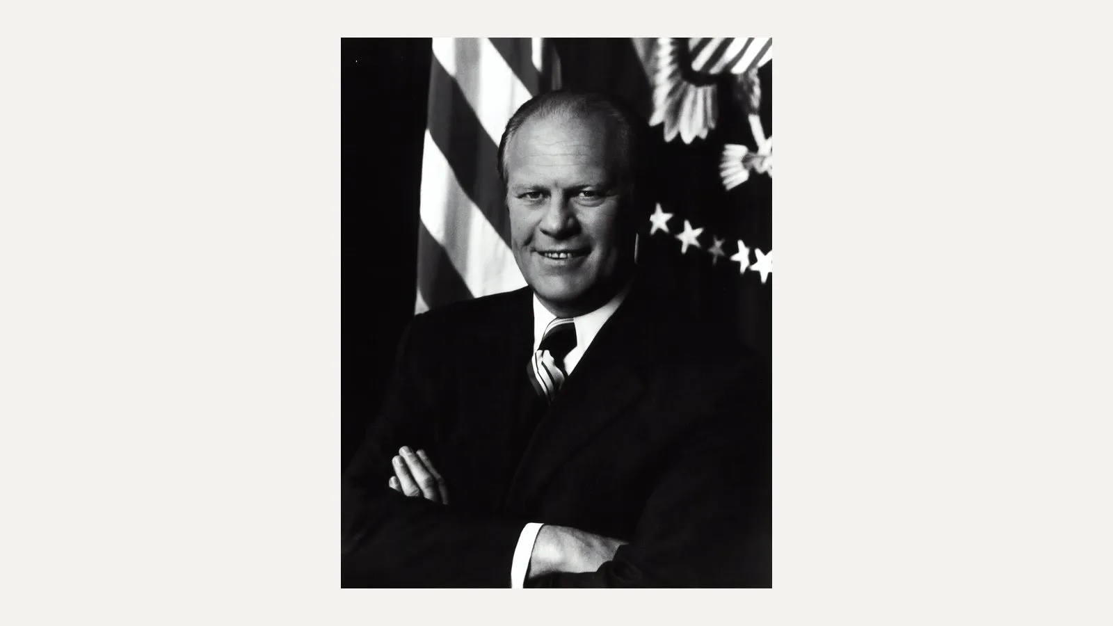 Porträt von Gerald Ford, 38. Präsident der USA (1974-1977)