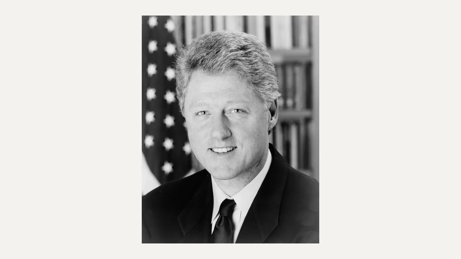Porträt von Bill Clinton, 42. Präsident der USA (1993-2001)