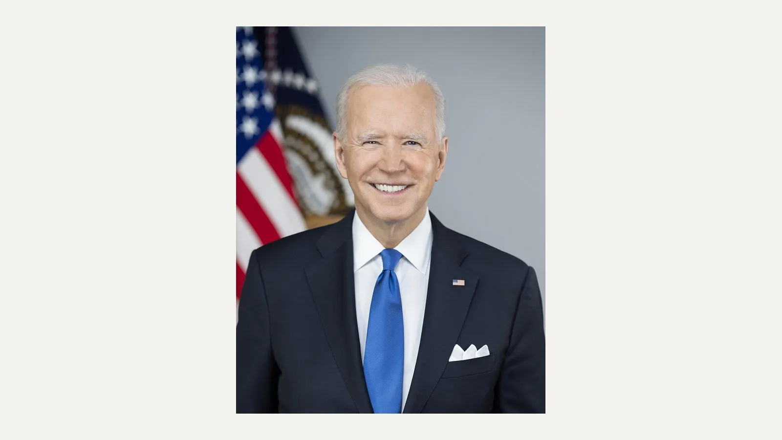 Porträt von Joe Biden, 46. Präsident der USA (2021-2025)