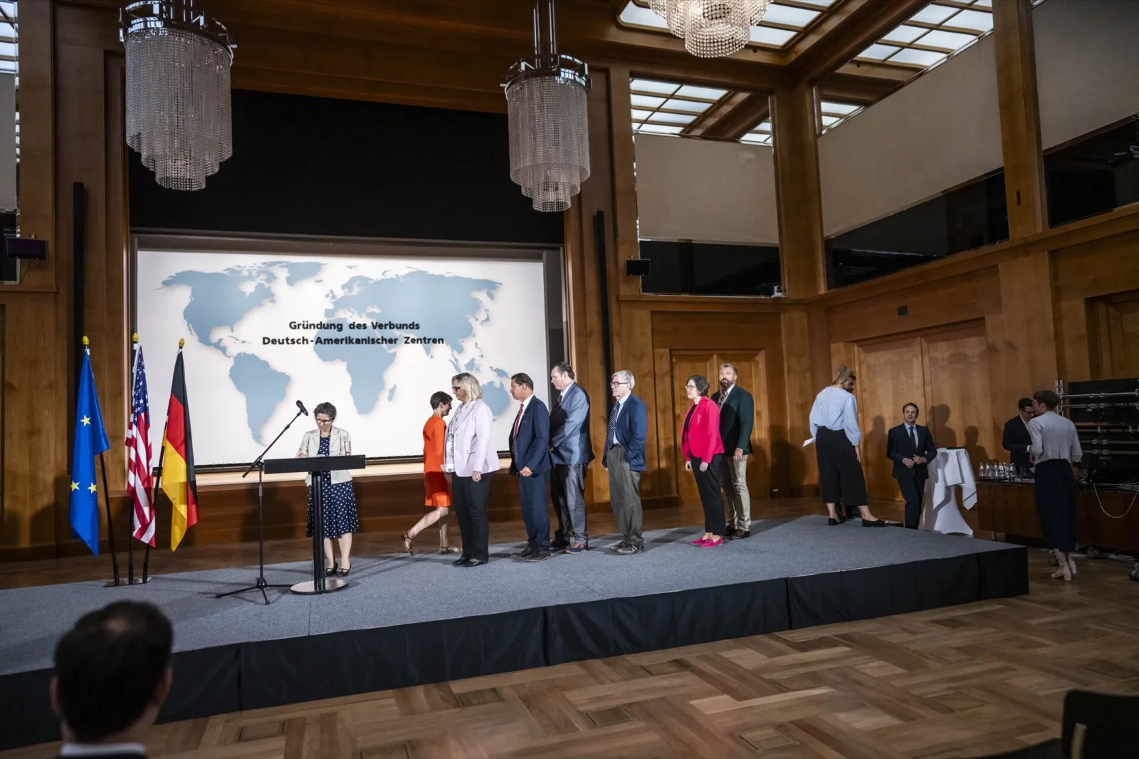 Gründungsfeier des VDAZ am 21. September 2023 im Weltsaal des Auswärtigen Amtes in Berlin (Bild 6 von 16)